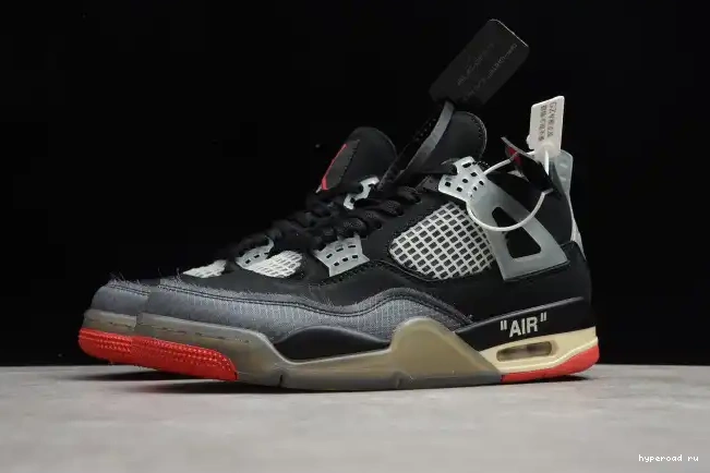 Jordan Air CV9388-001 Bred 4 Off Retro x White 0419